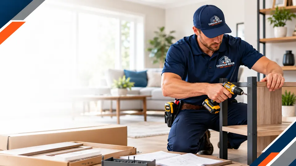Canadian River technician providing furniture & product assembly